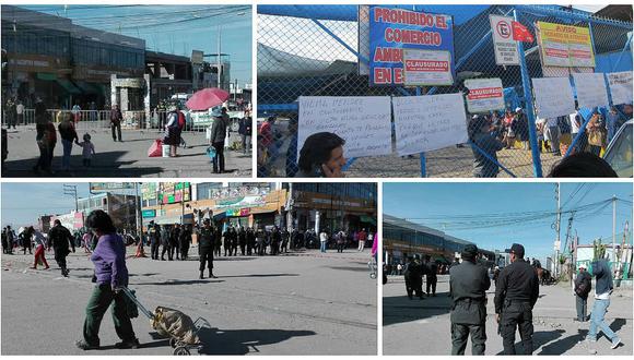 Arequipa: 100 comerciantes del terminal pesquero de Río Seco se atrincheran