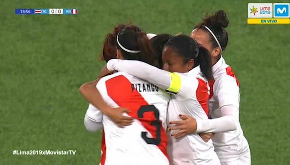 Perú vs Costa Rica: Steffani Otiniano anotó el primer gol del partido poniendo en ventanja a la 'Bicolor' (VIDEO)