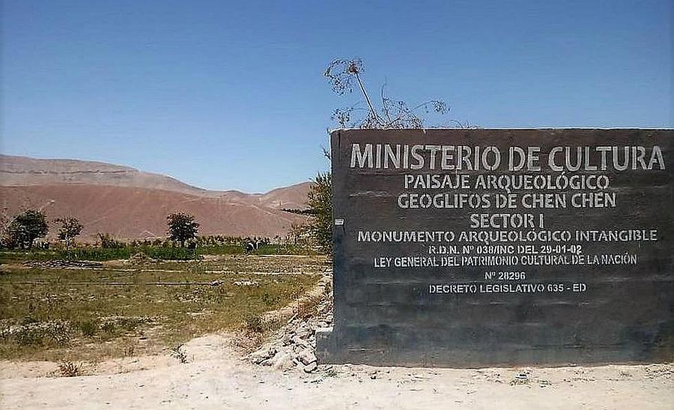 ​Población reclama por el abandono de los geoglifos de Chen Chen