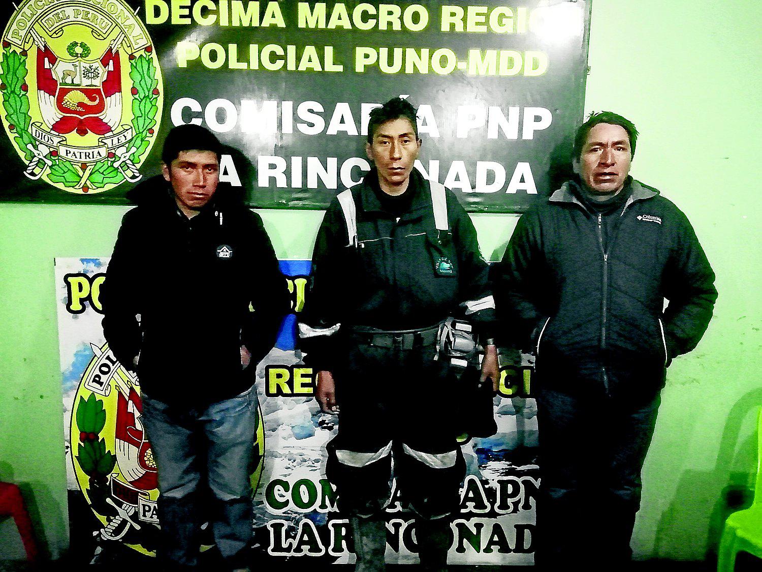 Requisitoriados se escondían en socavones de  La Rinconada