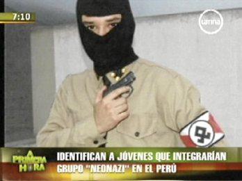Neonazis peruanos "pasean" por las redes sociales