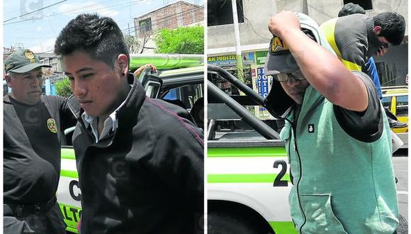 Arequipa: Dos primos detenidos por “cogotear” y robar a joven taxista