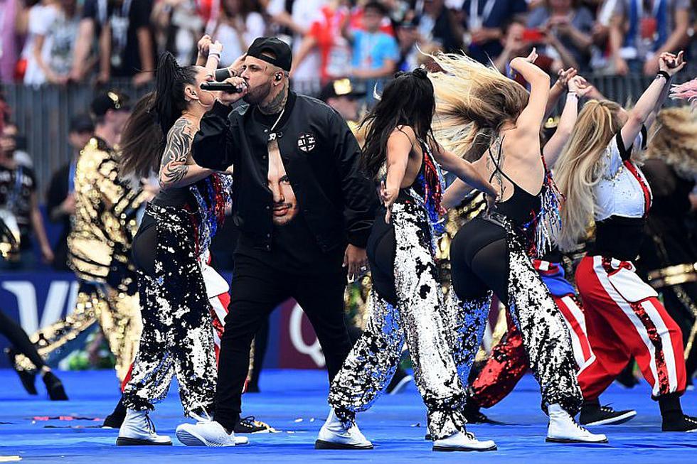 Clausura de Rusia 2018: Nicky Jam y Will Smith cantaron en la previa de la final (FOTOS)