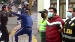 Venezolano que agredió a suboficial PNP pide disculpas “a todo el Perú, a la Policía Nacional” (VIDEO)