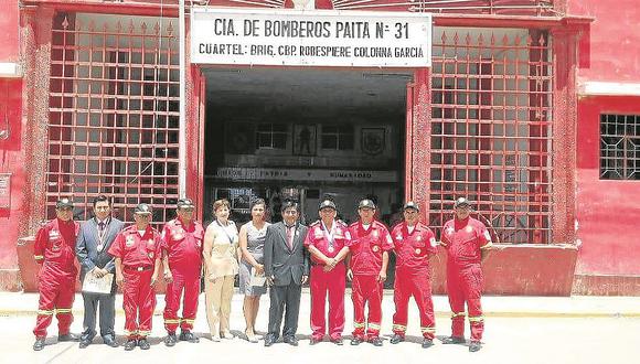 Comuna provincial aprueba apoyo a bomberos de Paita 
