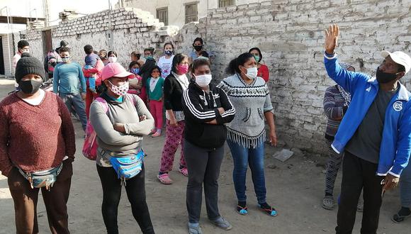 Chincha: Vecinos adoptan medidas sanitarias para prevenir el virus