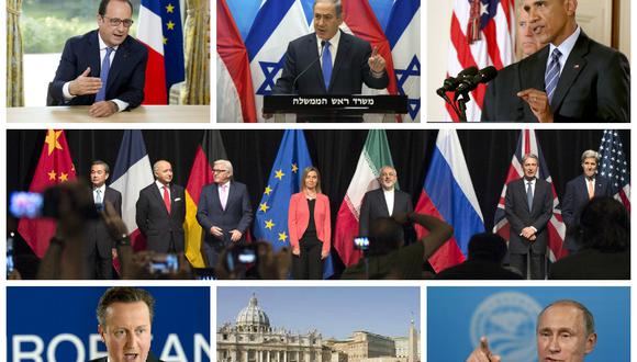 Líderes mundiales reaccionan tras acuerdo nuclear histórico de Irán con potencias
