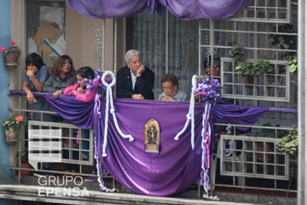 FOTOS: Así fue el retorno del Señor de los Milagros a Las Nazarenas