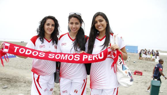 Trujillanas debutan con Selección Peruana de Vóley Playa en Bolivarianos