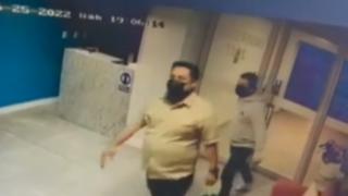 Delincuentes roban mangueras contra incendio y extintores de un edificio en San Miguel, pese a que habían cámaras 