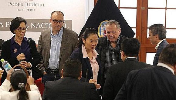 Declaran improcedente pedido de fiscal para reprogramar apelación presentada por Keiko Fujimori