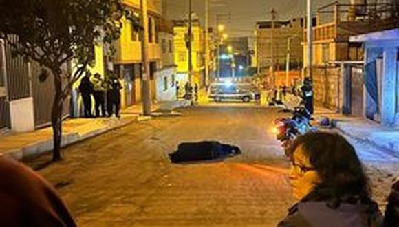 Motociclista fue asesinado en el distrito de Alto Selva Alegre