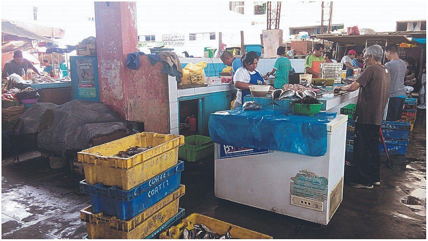 El precio del pescado de duplica por Semana Santa en mercados de Casma