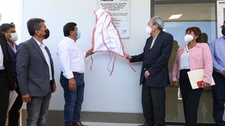 Ministro Gallardo y gobernador Gallegos, inauguran el Colegio de Alto Rendimiento de Ica