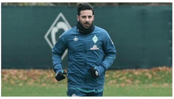 Claudio Pizarro dio ejemplo de profesionalismo en Werder Bremen (FOTOS)