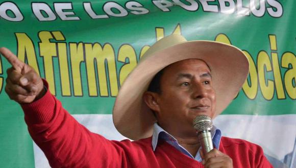 Gregorio Santos llega a Puno y los organiza contra el Gobierno