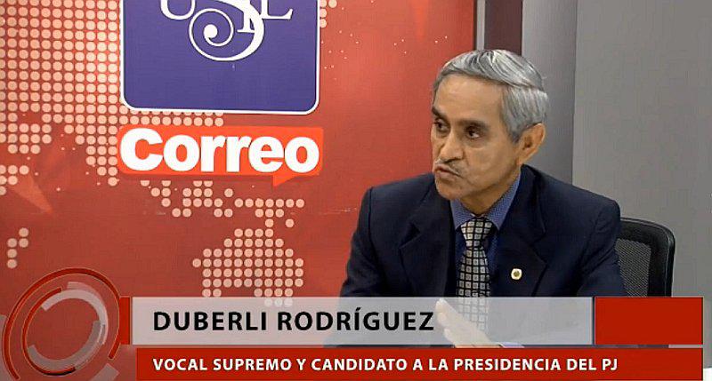 ​Duberly Apolinar Rodríguez: "Casos judiciales no se pueden concentrar en Lima"