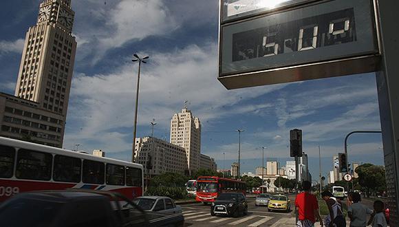 Sensación térmica llegó a los 50°C en Río de Janeiro