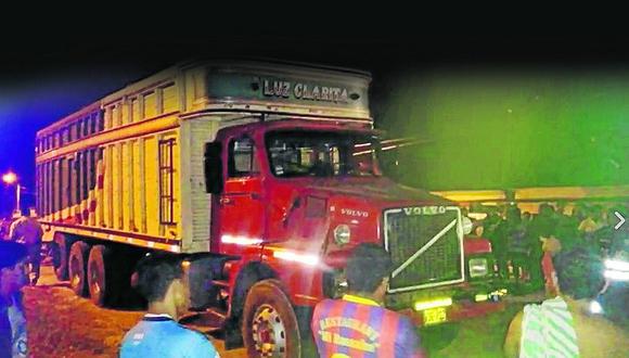 Seis delincuentes balean a un camionero tras intentar robarle en el sector Cristales