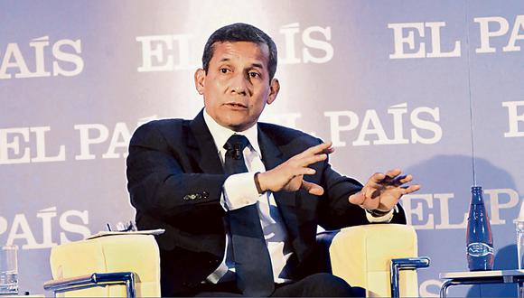 Ollanta Humala hace “catarsis” desde España
