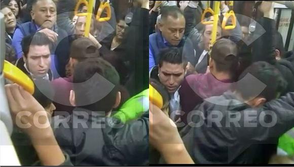Metropolitano: Graban robo de celular en bus y presunto ladrón escapa en la estación Ramón Castilla (VIDEO)