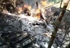 Bolivia: Avioneta militar cae en zona amazónica y fallecen seis personas