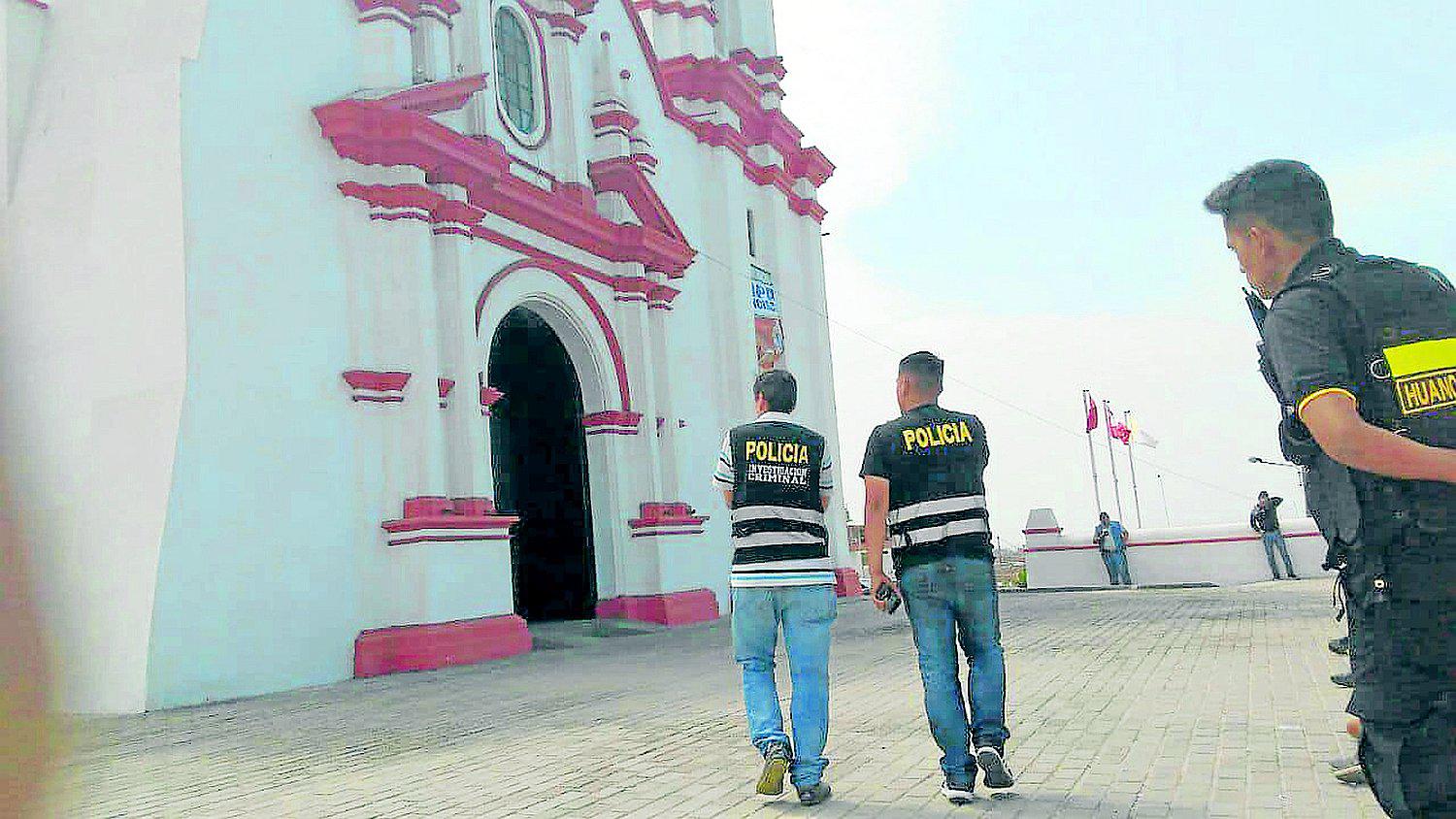 Analizan las cámaras en robo a iglesia de Huanchaco
