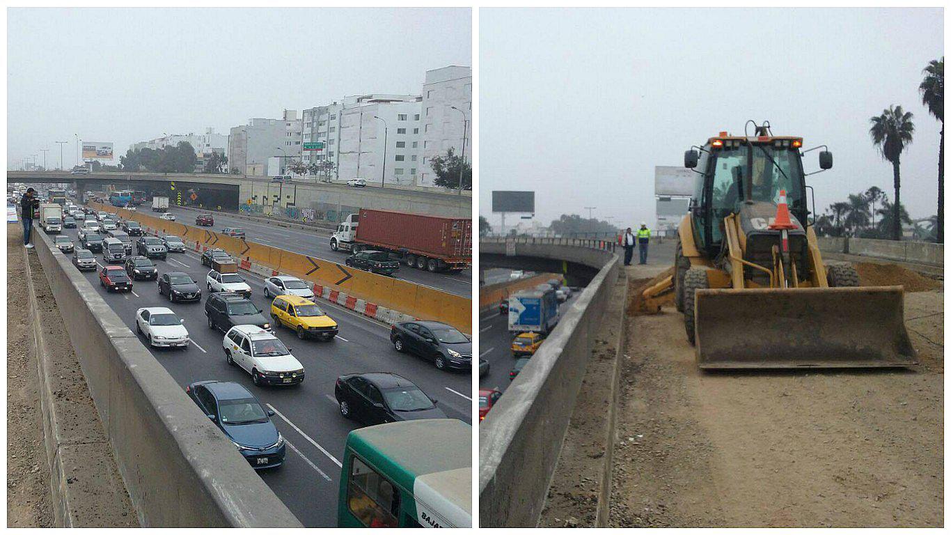 El Derby: continúan trabajos del nuevo viaducto en Surco (VIDEO)