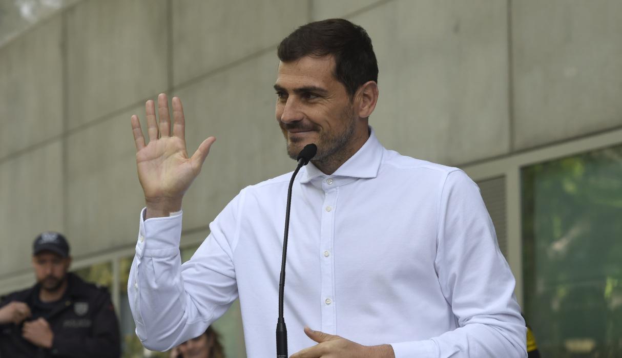 Iker Casillas postulará como presidente de la Real Federación española de Fútbol. (Foto: AFP)