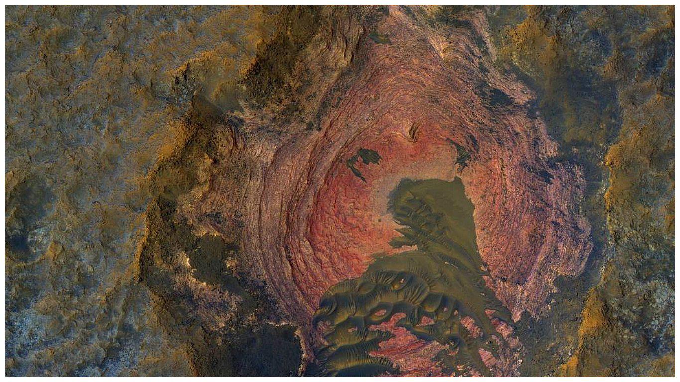 Imagen de la superficie de Marte es publicada por la NASA