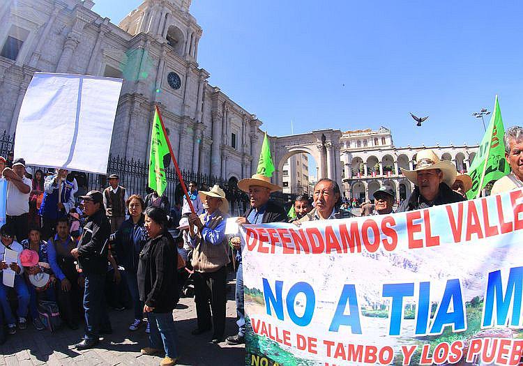 En Arequipa hay cuatro conflictos activos, pero no tienen proceso de diálogo