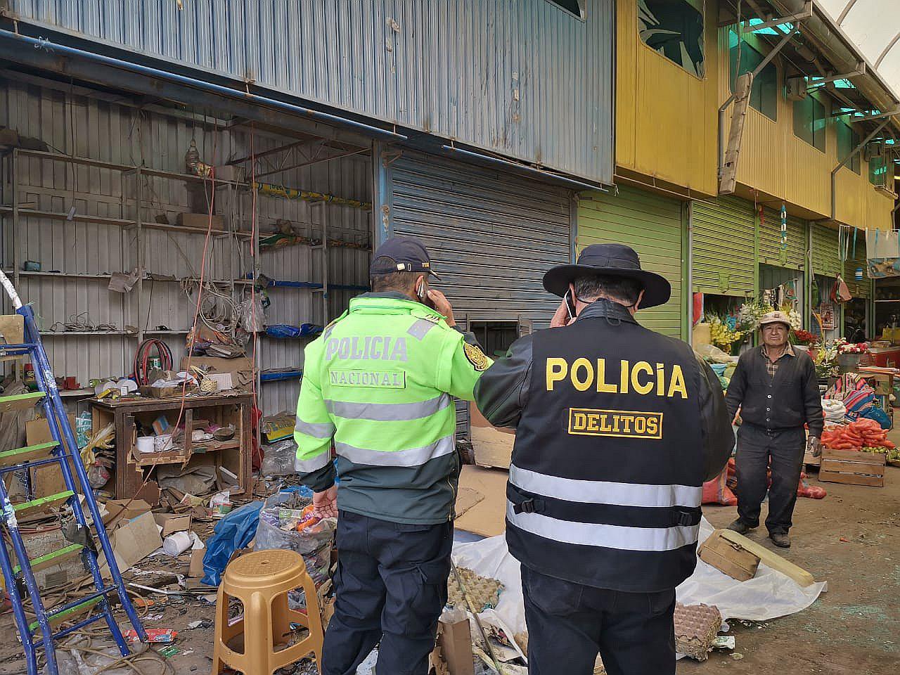 Explosión causa zozobra en conocido mercado de Juliaca 