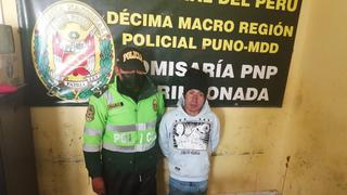 PNP detiene a un pistolero en La Rinconada