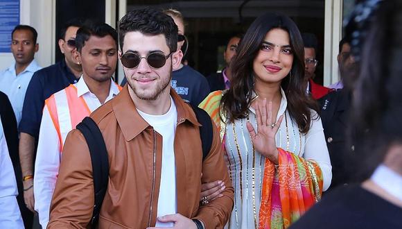 Nick Jonas y Priyanka Chopra ya se encuentran en la India para la 'boda del año'