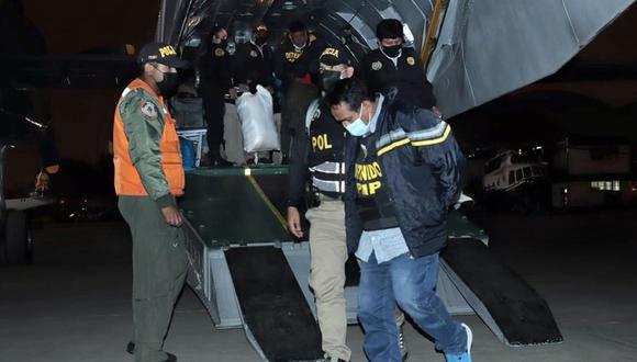 Las personas intervenidas en Tacna fueron trasladadas a Lima por vía aérea para continuar las investigaciones por 15 días.
