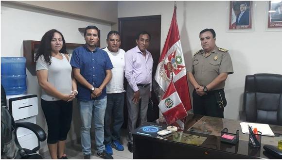 Alcalde de Ascope pide al jefe policial que realice una visita de trabajo en su provincia 