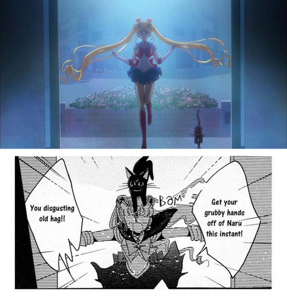 Sailor Moon Crystal: Mira la comparación entre el nuevo anime y el manga (FOTOS)