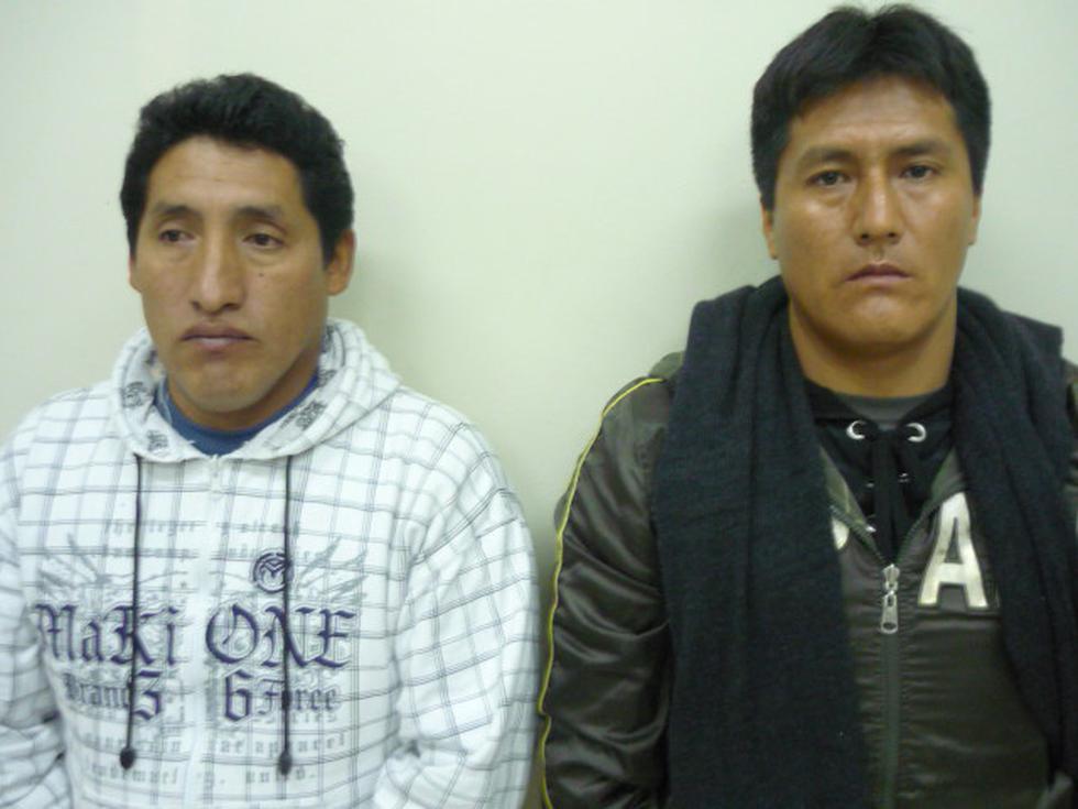 Policía captura a narcotraficantes procedentes del VRAE 