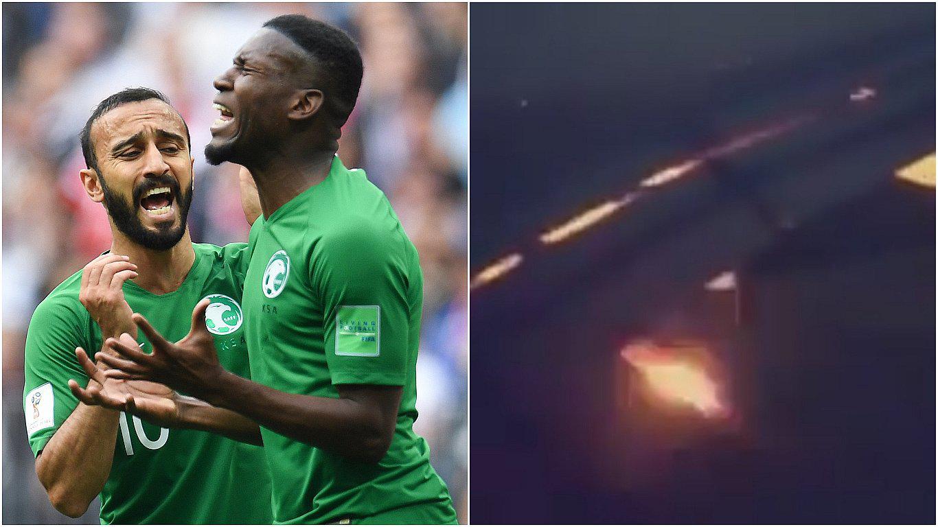 ​Selección de Arabia Saudí vivió momentos de terror durante vuelo (VIDEO)