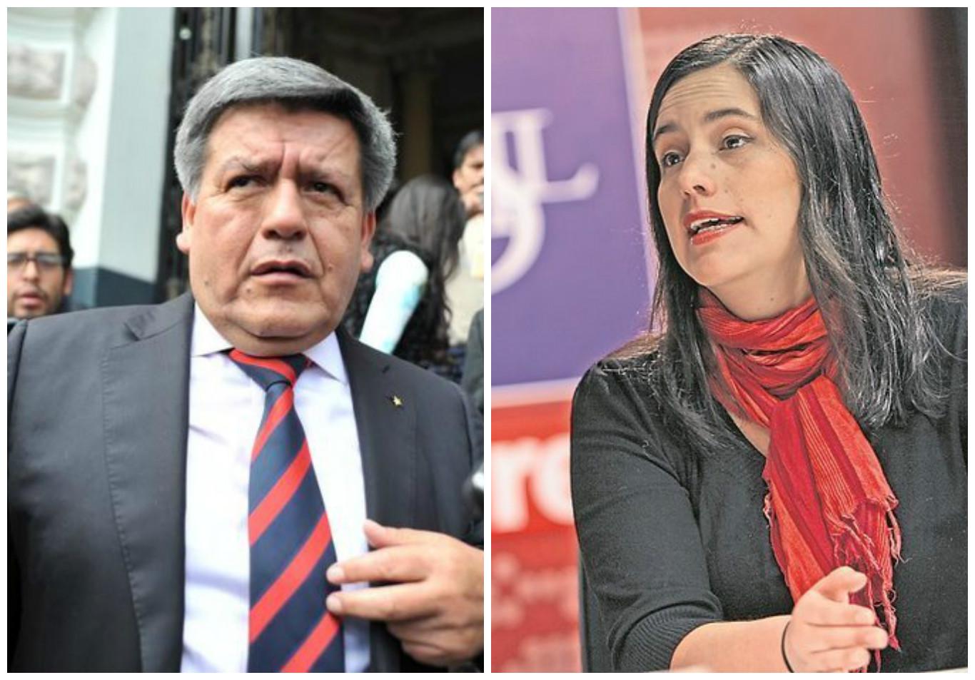 Verónika Mendoza: "Acuña ha sumido al Perú en la vergüenza  internacional"