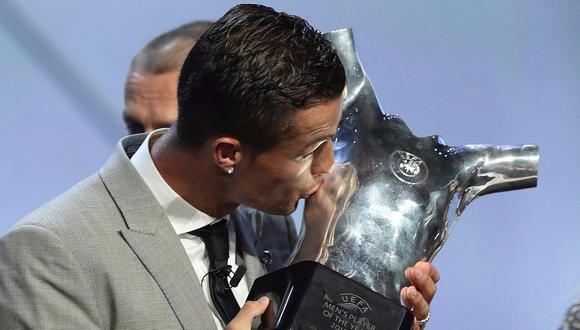 Cristiano Ronaldo: UEFA elige al portugués como mejor jugador del año por tercera vez