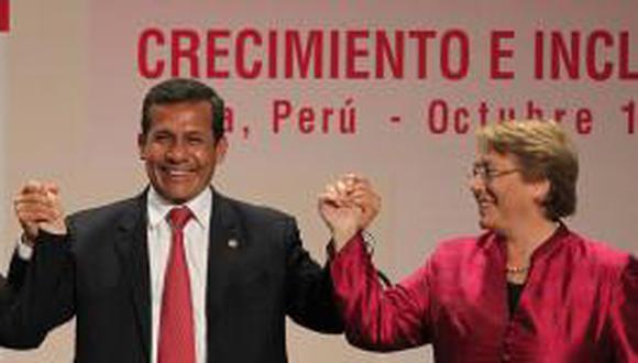 Humala confirma que irá a asunción de Michelle Bachelet