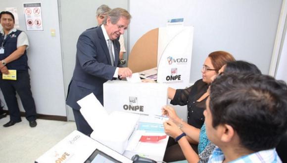 ​Elecciones 2016: Jefe de Observadores de la OEA destaca implementación del voto electrónico