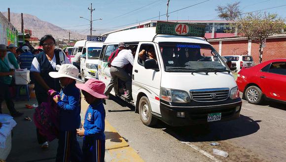 Moquegua: Transportes actualizará plan regulador de rutas en junio próximo