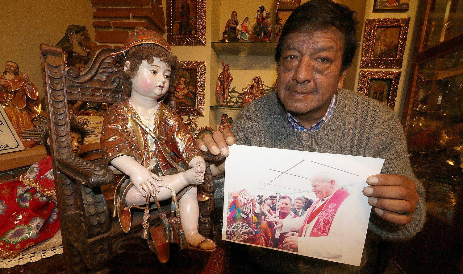 El Niño de La Espina y la historia del la visita del Papa Juan Pablo II a Cusco (FOTOS)