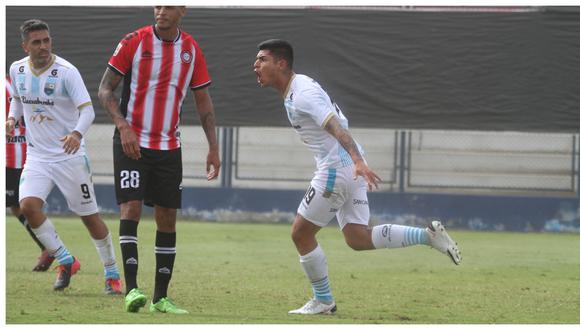 El trujillano Luis Ramos debutó con el cuadro “turquesa” y marcó un tanto en el Estadio Iván Elías Moreno. (Foto: Liga de Fútbol Profesional)