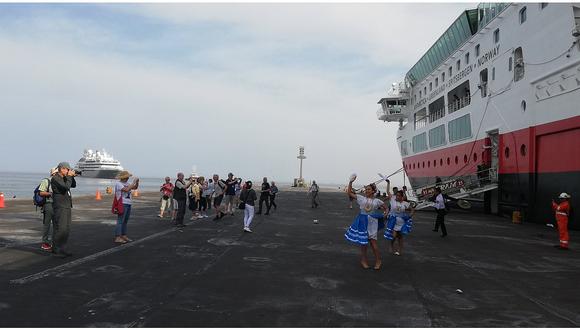 ​Puerto Salaverry recibió a más de 10,000 turistas provenientes de cruceros