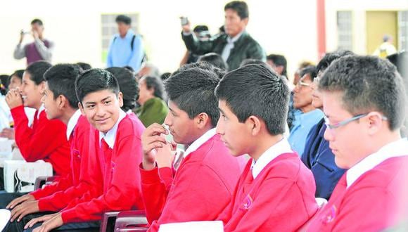 Arequipa: 100 escolares tendrán bachillerato internacional