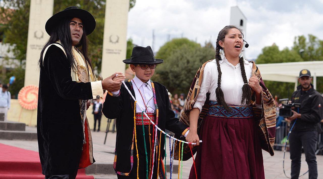 ​Cusqueños conmemoraron los 239 años de la rebelión de Túpac Amaru II (FOTOS)