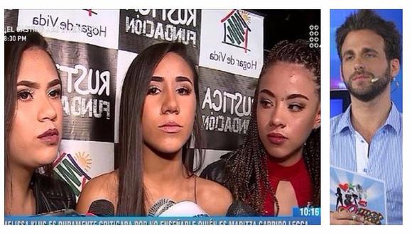 Hijas de Melissa Klug no sabían quién es Maritza Garrido Lecca y Peluchín las destruyó (VIDEO)